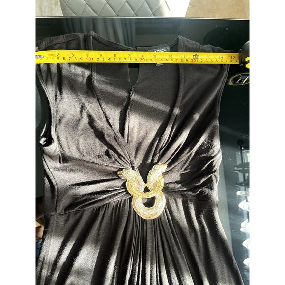 XOXO Black Wide-Leg Sleeveless Jumpsuit - Picture 5 of 8